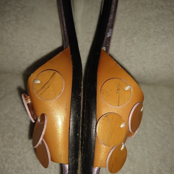 Prada leather sequins mules. 35.5 - Picture 10 of 11